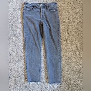 Levi's Dark Gray / Faded Black Wedgie Jeans - 29